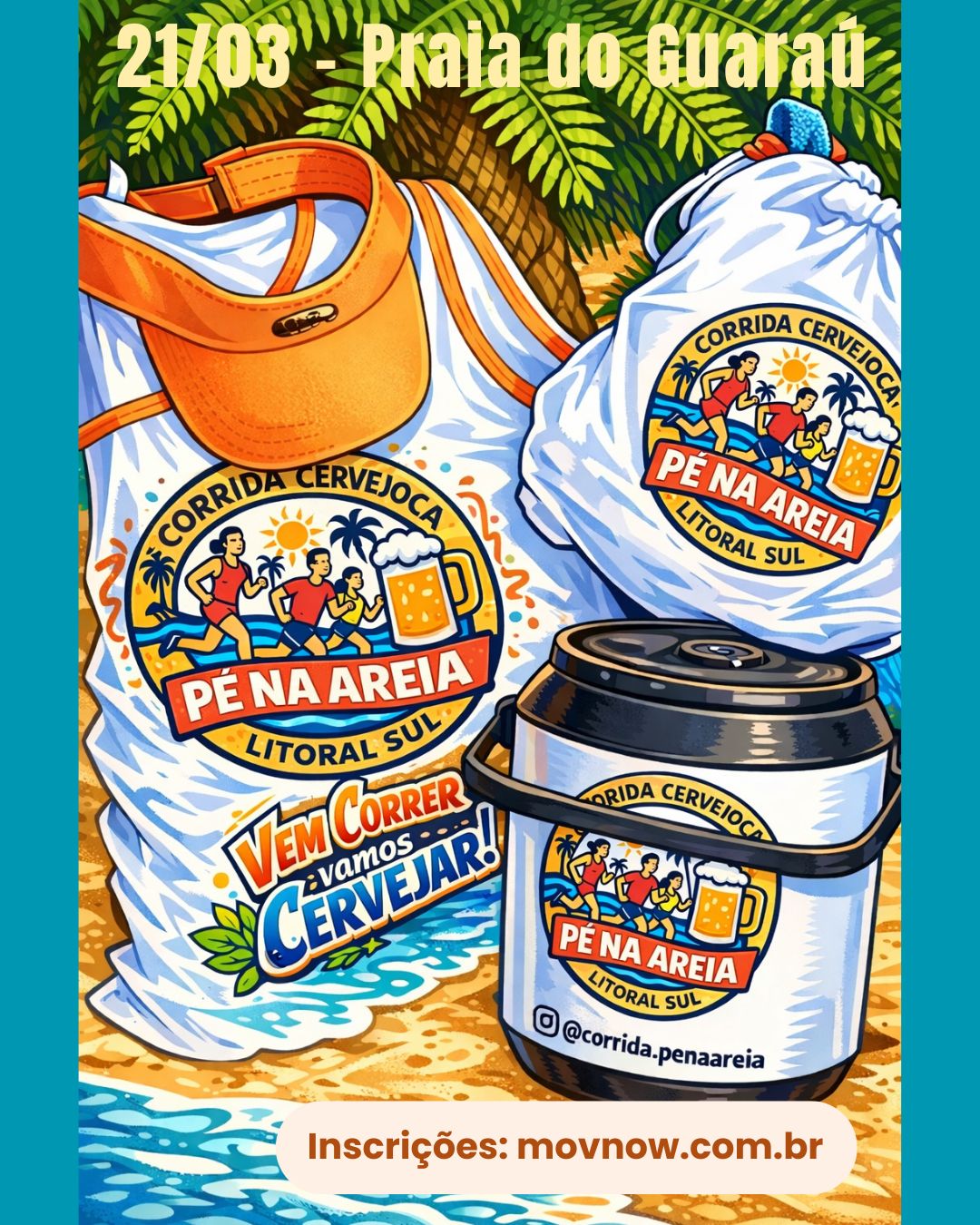 Corrida Cervejoca Pé na Areia