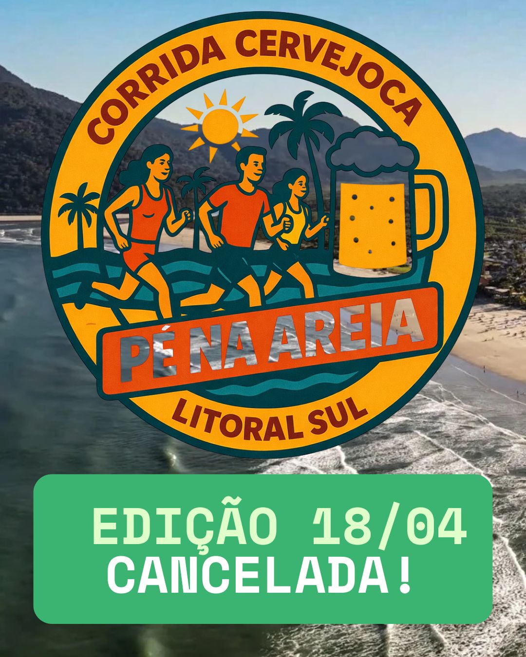 Corrida Cervejoca Pé na Areia